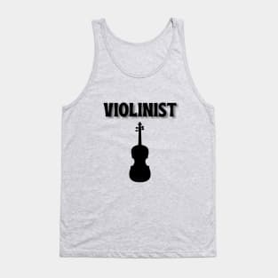 Violinist Design Tank Top